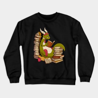 Book wyrm Crewneck Sweatshirt